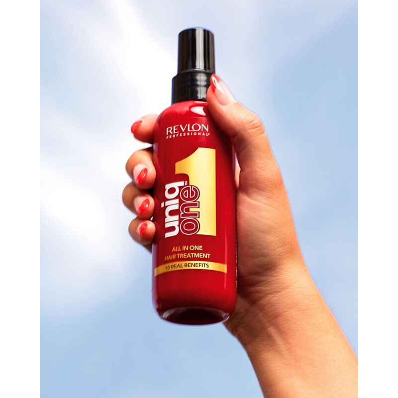 Tratamiento Intensivo Para Cabello Revlon Uniq One Green Tea Sin Enjuague 300ml Clasico