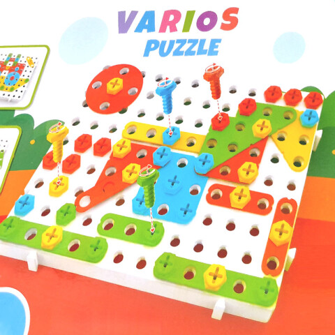Puzzle DYI Mosaico De Plástico Educativo Puzzle Dyi Mosaico De Plástico Educativo