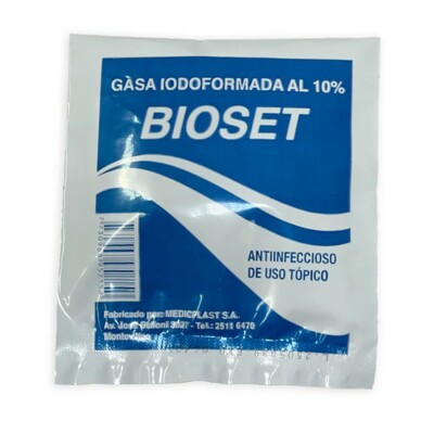 Gasa Iodoformada Al 10% Gasa Iodoformada Al 10%