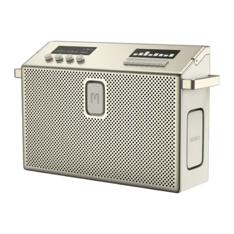 Parlante Bluetooth MONDO Speaker Large 96 W Greige