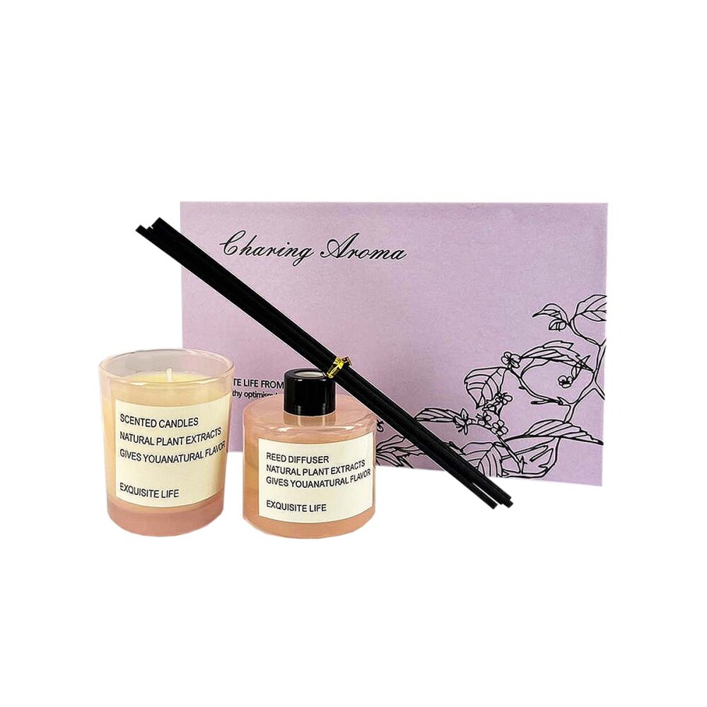 Set aromatizador vela con difusor 5x6 cms Set aromatizador vela con difusor 5x6 cms