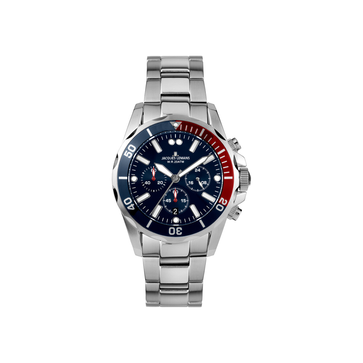 Reloj Jacques Lemans 1-2091G Hombre - Plateado 