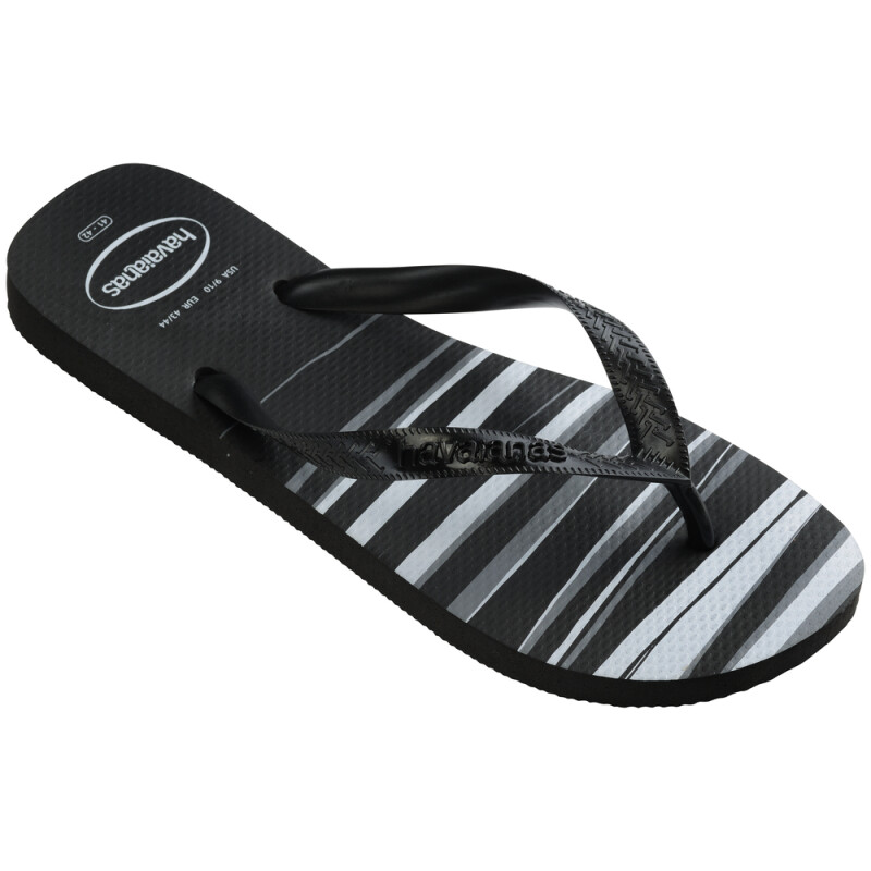 Sandalias Havaianas Top Basic FC Hombre Negro/negro/negro/blanco