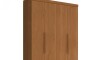 Ropero Maximus Plus 4 Puertas 4 Cajones Cinamomo