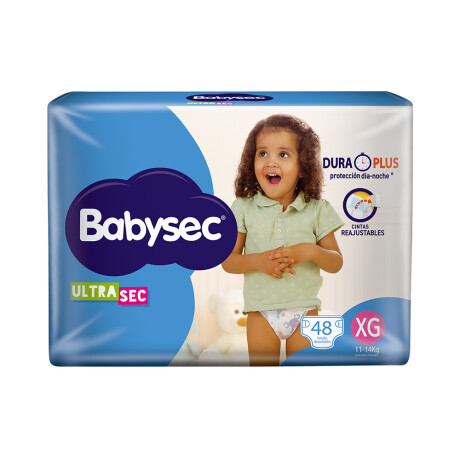 Pañales Babysec Ultrasec XG 48 Unidades Pañales Babysec Ultrasec XG 48 Unidades