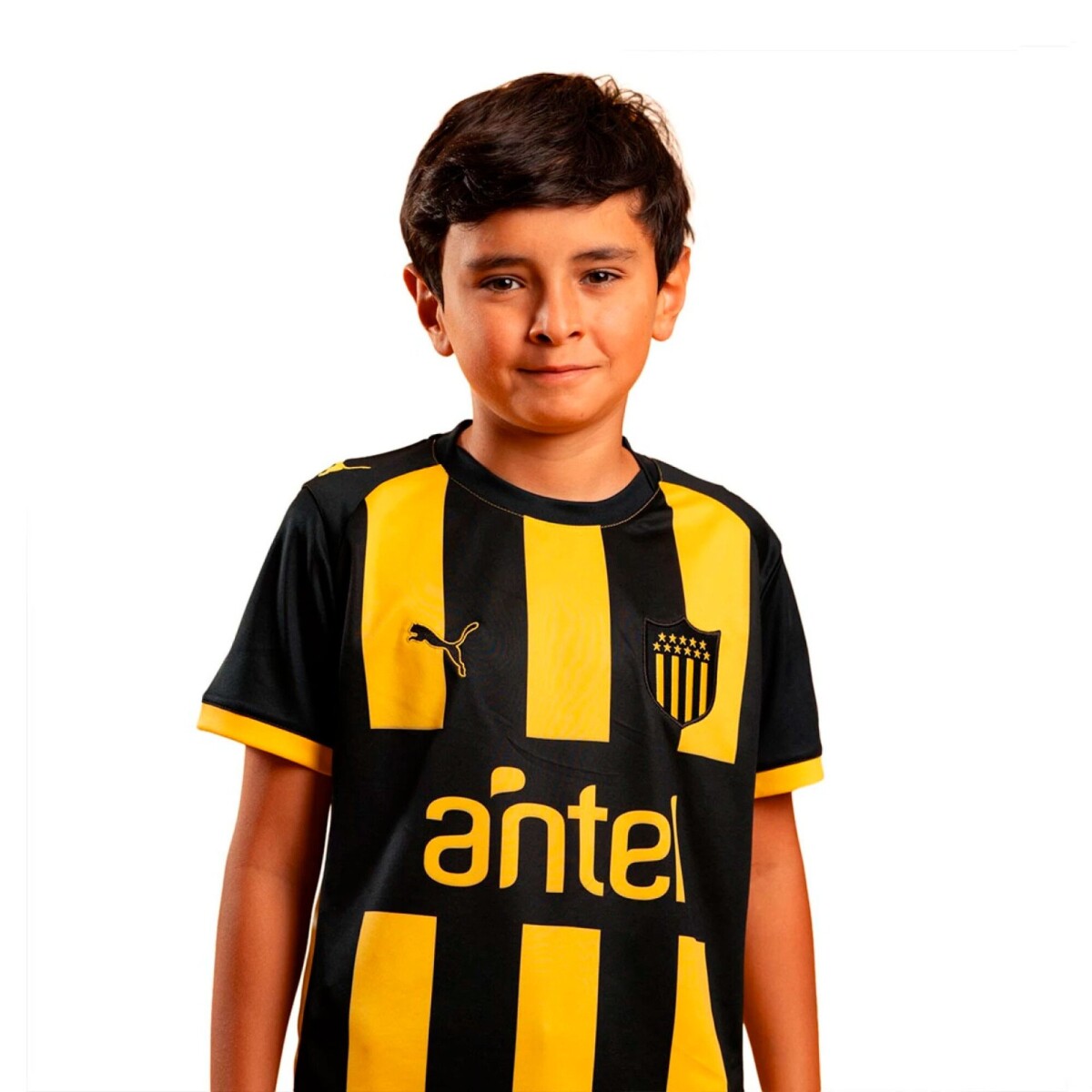 Camiseta de Niños Puma Peñarol Home Junior - Amarillo - Negro 