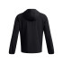 UA Vibe Woven Jacket-BLU BLK-001