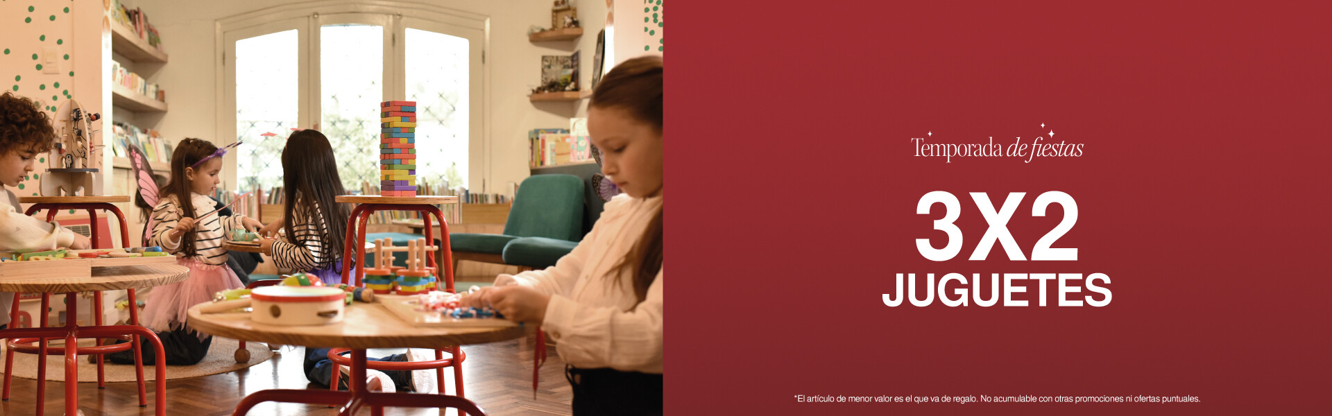JUGUETES 3X2