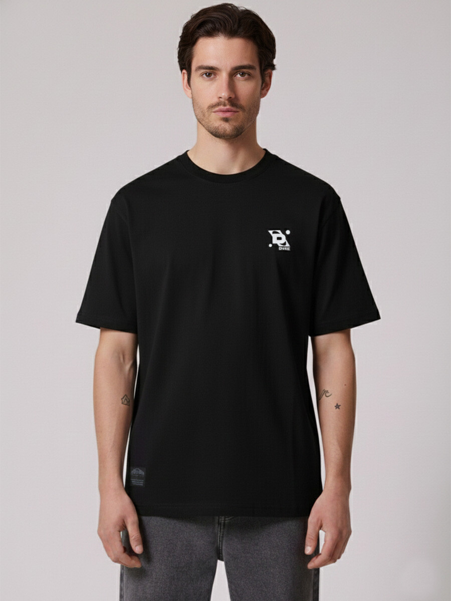 T-SHIRT CABRE DIXIE Negro