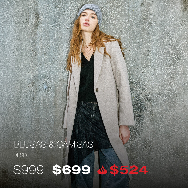 DDM - Blusas y camisas 20% NC + 25% Santander