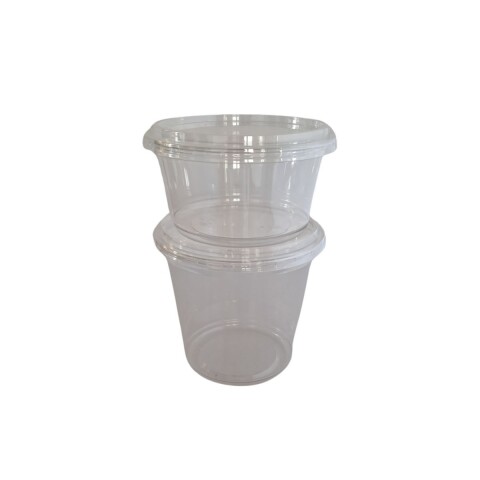 TAPA PLANA DE CONTENEDOR PET 118mm 8/12/24oz- 500uds Tapa Plana De Contenedor Pet 118mm 8/12/24oz- 500uds