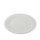 PLATO LISO 18 cm DIAMETRO PAQUETE X 10 BLANCO