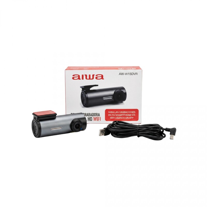 Aiwa Cámara Grabadora Dvr Full HD WiFi Aiwa Cámara Grabadora Dvr Full HD WiFi