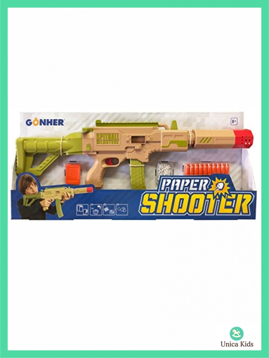 PISTOLA PAPER SHOOTER GONHER - U 