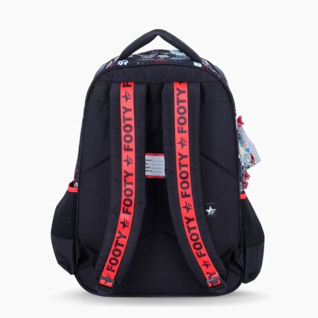 MOCHILA FOOTY STREET 18" - NEGRO NEGRO