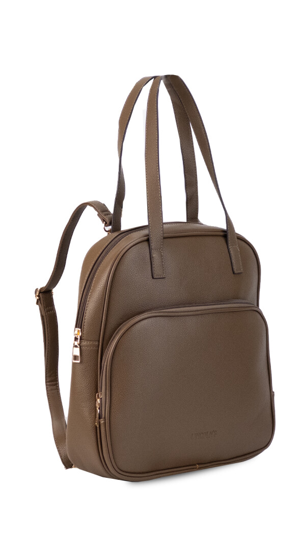 MOCHILA CLARA CAFE