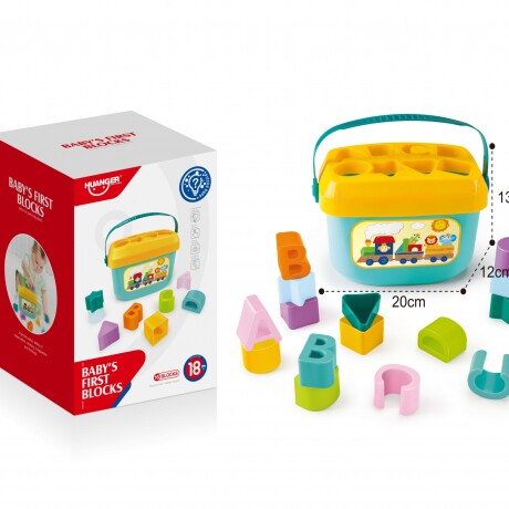 Juego de Encastre con Bloques Huanger 001