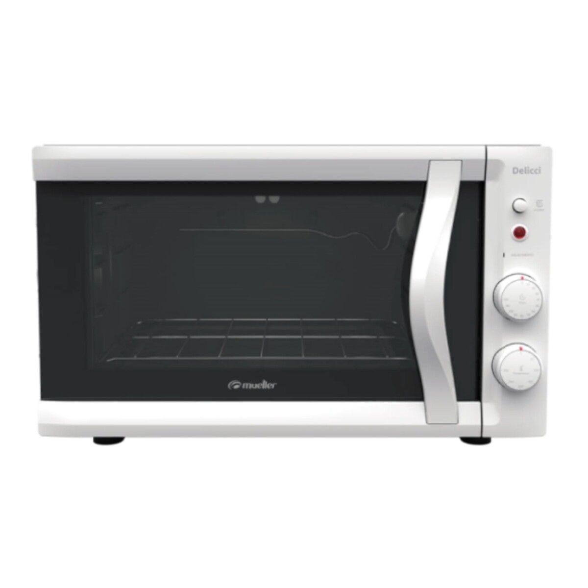 Horno eléctrico Mueller Delicci 44 litros - Blanco 