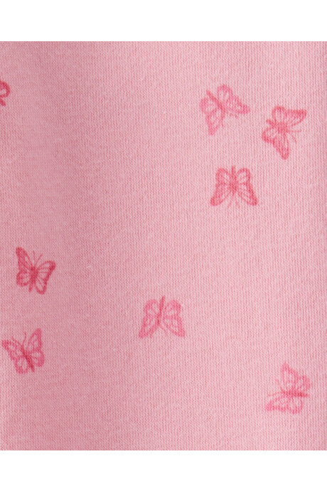 Pantalón de algodón, rosado, diseño mariposas Pantalón de algodón, rosado, diseño mariposas