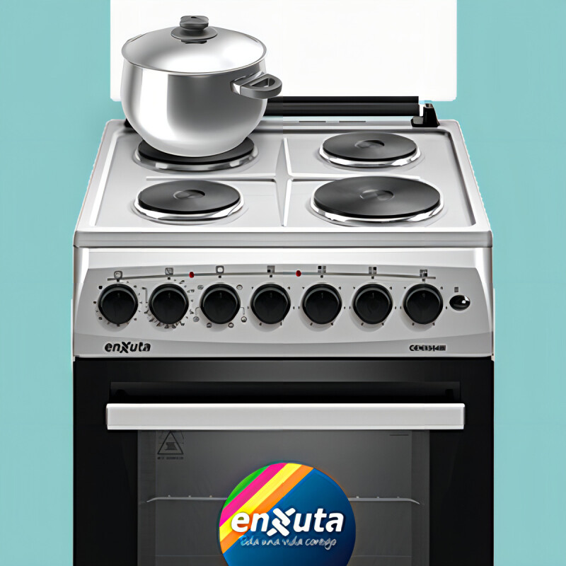 Cocina Electrica Enxuta 4 Discos Cenx5548i Inox Convección(Pausado) Cocina Electrica Enxuta 4 Discos Cenx5548i Inox Convección(pausado)