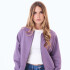 Campera de felpa Taubate Violeta
