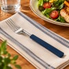 UNA Tenedor de Mesa M. Plastico azul 83010-28 UNA Tenedor de Mesa M. Plastico azul 83010-28