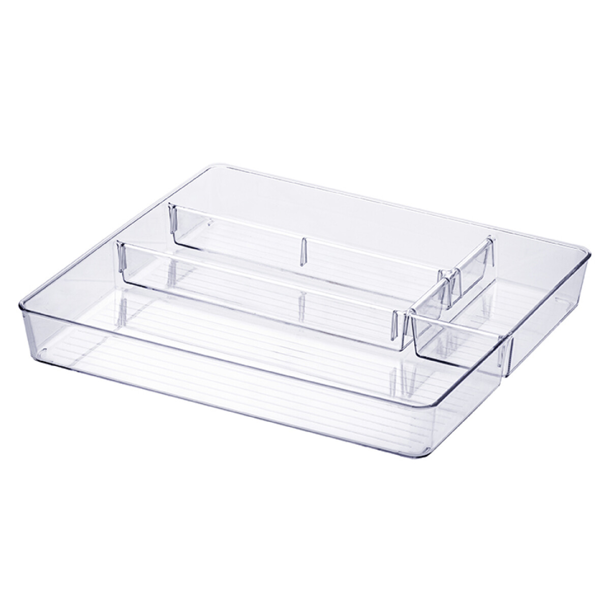 ORGANIZADOR DIAMOND CON DIVISORIAS 39X34X 5,5 CMS CRISTAL 