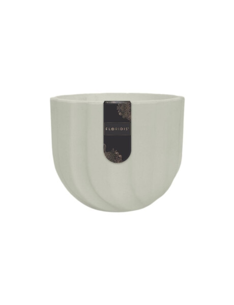 MACETA SPELLO ONDULATO BLANCA 15X15CM MACETA SPELLO ONDULATO BLANCA 15X15CM