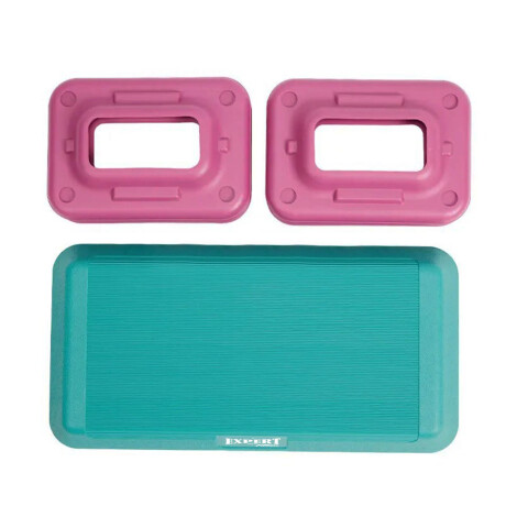 Step Pro 72x36Cm 3 Alturas Ajustables Expert Fitness Multicolor