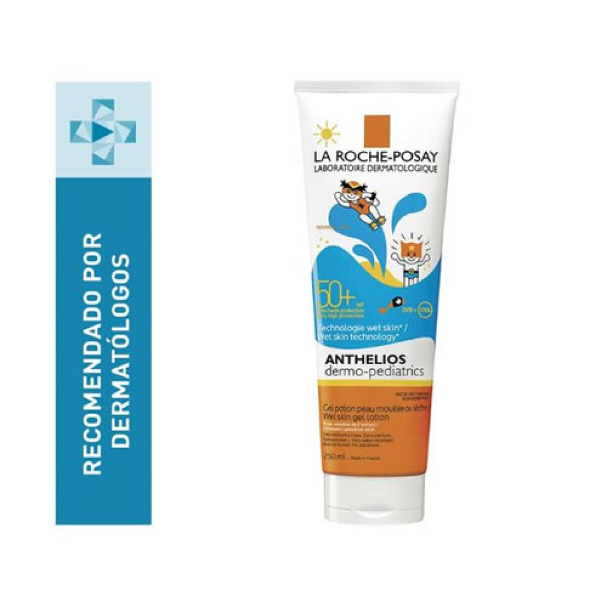 Protector Solar Anthelios FPS50 Wet Skin Pediátrico | Protección Alta en Piel Mojada