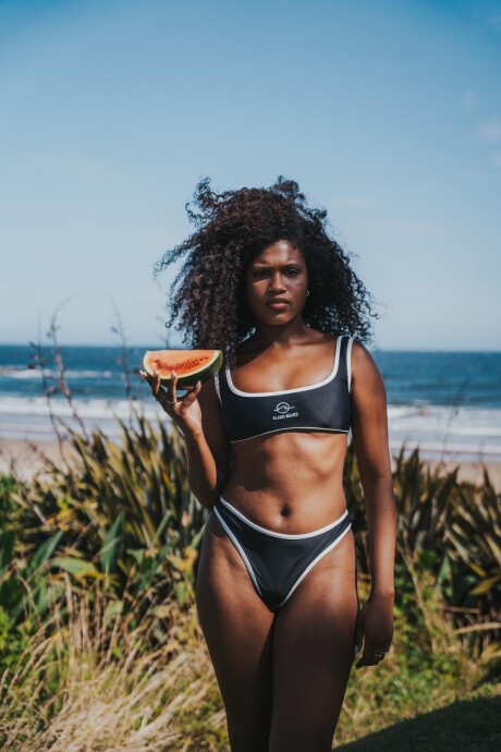 Bikini Duna BOTTOM - Negro U