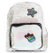 Mochila MINI Miss Carol Rosado - Plateado