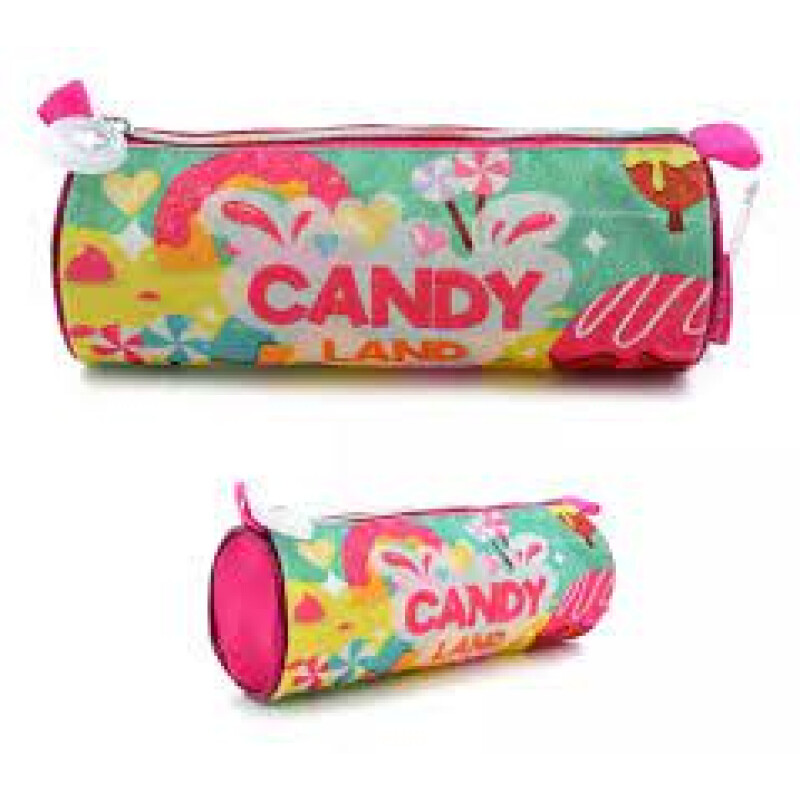 Cartuchera Tubo Candy Brillosa Phi Phi Bags 102002 Cartuchera Tubo Candy Brillosa Phi Phi Bags 102002