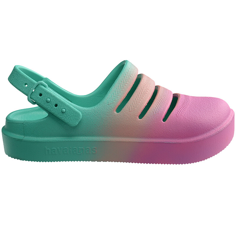 Zueco Havaianas Kids Clog Print Verde