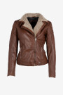 WOMEN'S JACKET Cognac