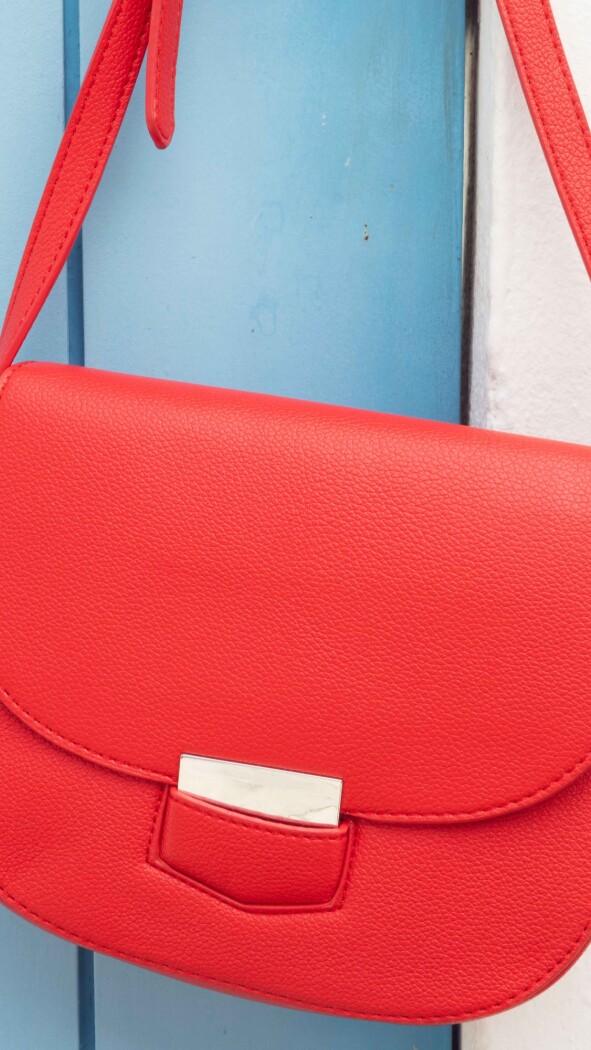 BANDOLERA MIAMI ROJO CORAL