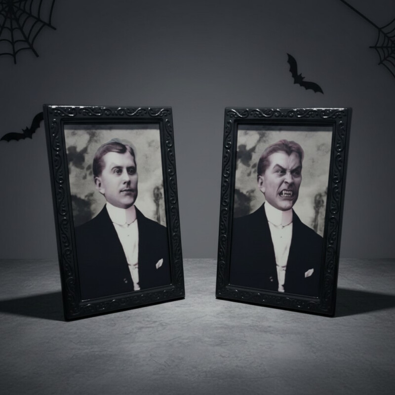 Cuadro de Foto Halloween Efecto Lenticular Cuadro de Foto Halloween Efecto Lenticular