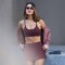 Bra Principal Low Impact Mujer Oxblood/mushroom Mauve