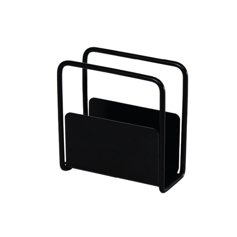 Servilletero Chico De Acero Negro Servilletero Chico De Acero Negro