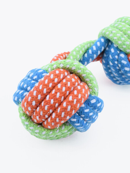 CUERDA DOBLE BOLA MULTICOLOR