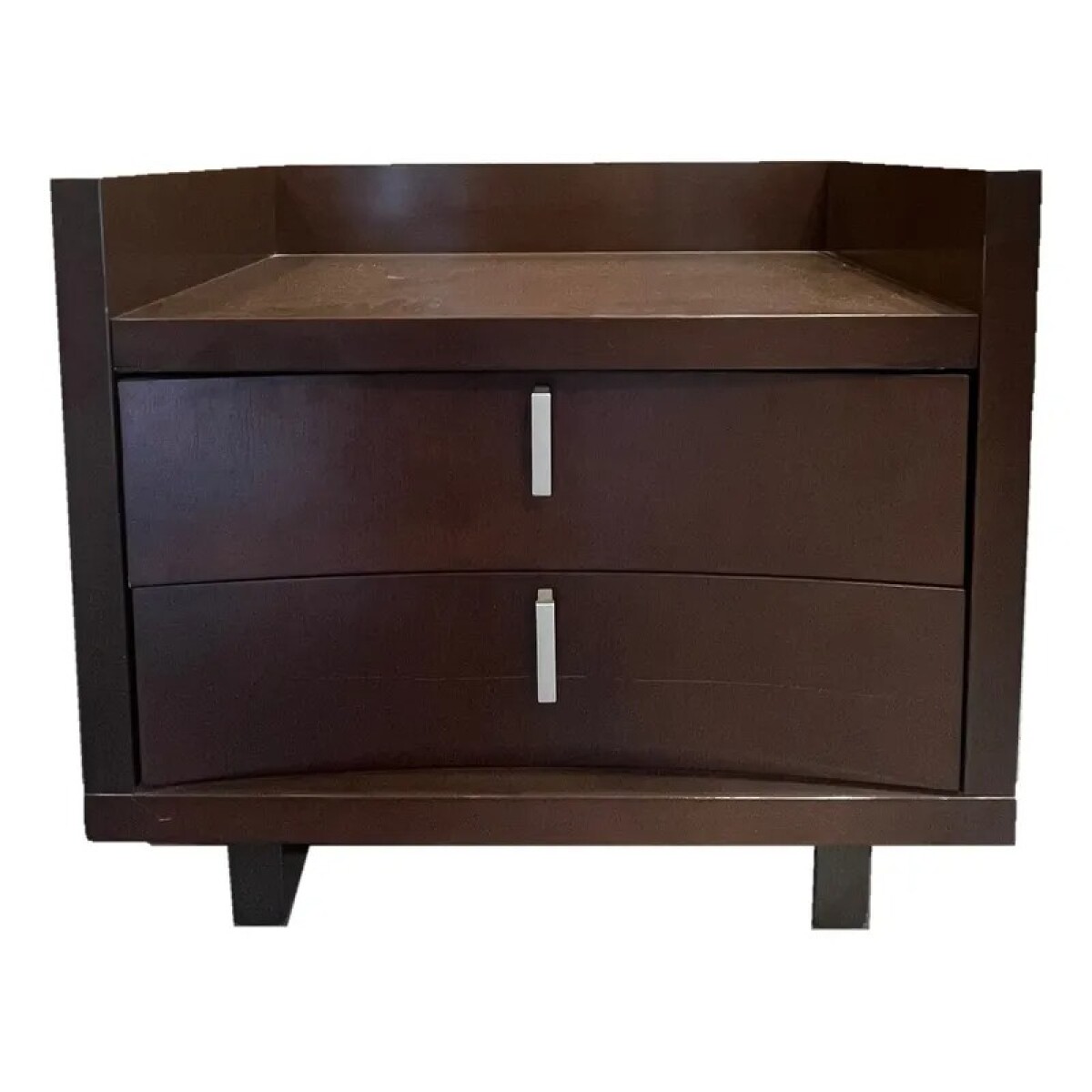 Mesa de luz con 2 cajones - MERCADERIA CON DETALLES 