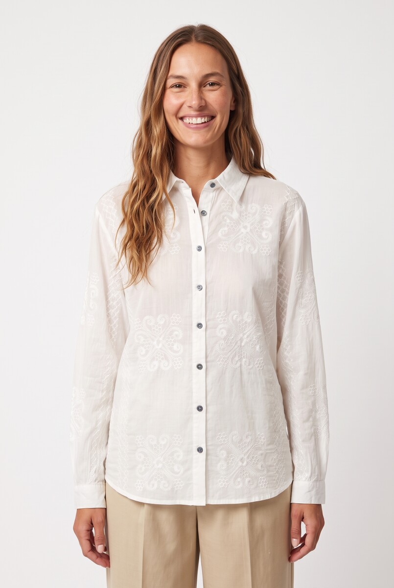 CAMISA DIETRICH - BLANCO 