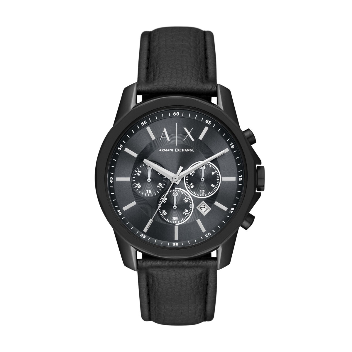 Reloj Armani Exchange Clasico Cuero Negro 