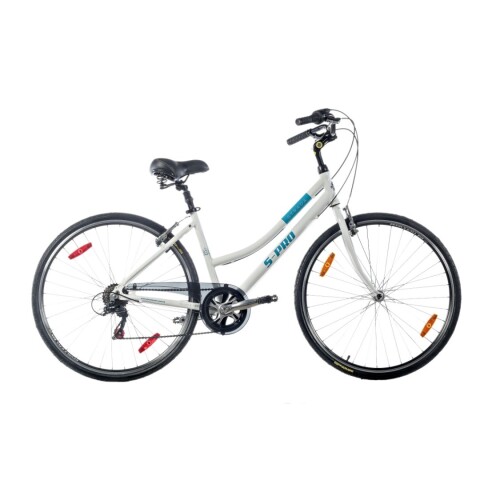 Bicicleta S-Pro Strada Lady R28 Blanca Bicicleta S-Pro Strada Lady R28 Blanca