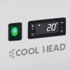 Mostrador refrigerado 3 puertas, con toppinera para pizza - Coolhead CRP 93A Mostrador refrigerado 3 puertas, con toppinera para pizza - Coolhead CRP 93A