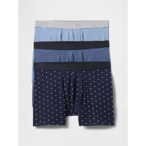 V-3PK BOXER BRIEFS VINTAGE INDIGO 19-3929
