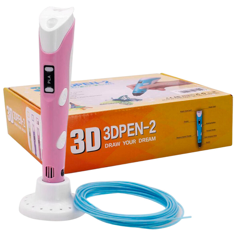 Lápiz impresora 3D con Filamento PLA Rosado