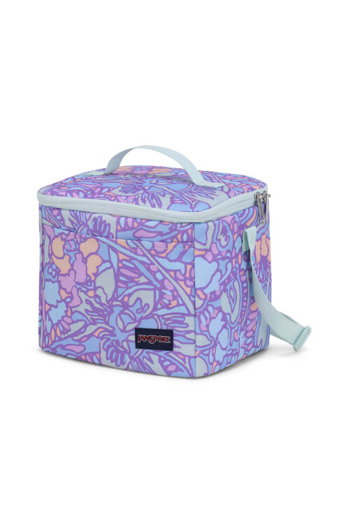 Super Snack Fluid Floral Pastel Lilac