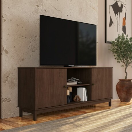 Rack 2 Puertas Essencia Café U