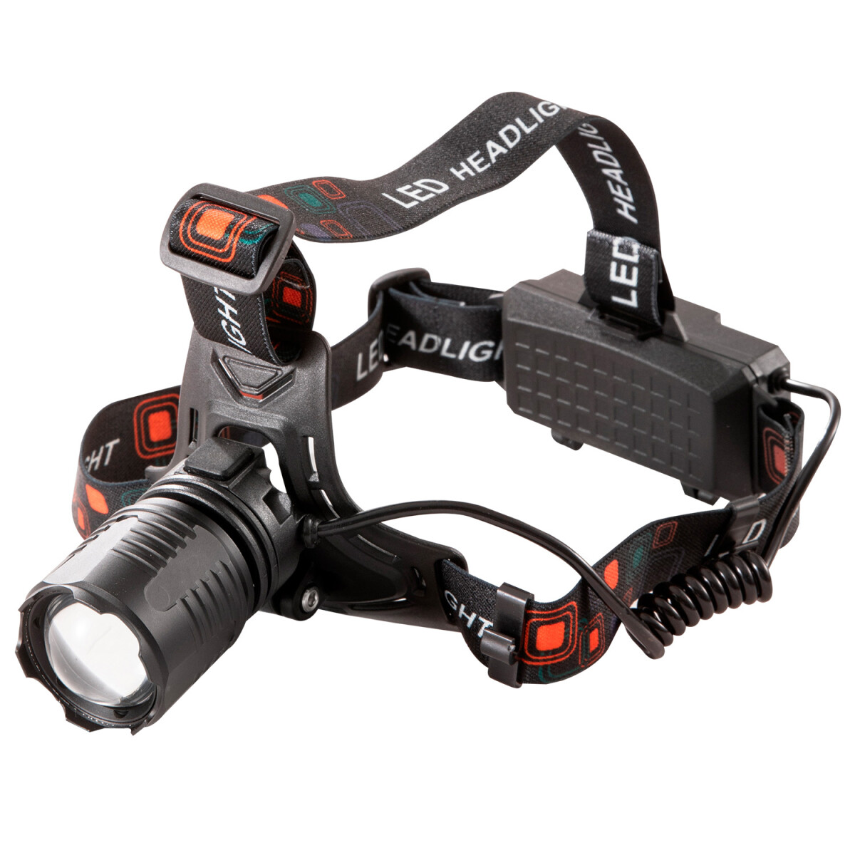 Linterna Minera Recargable Arye 839 con Foco Zoom 